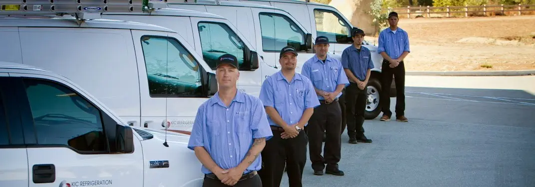 KIC Refrigeration crew ready for Mini Split Repair jobs across Avenal
